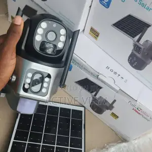 Dual Lens PTZ 4g CCTV Camera