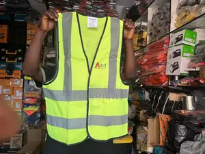Durable Reflective Lemon Jacket With Branding