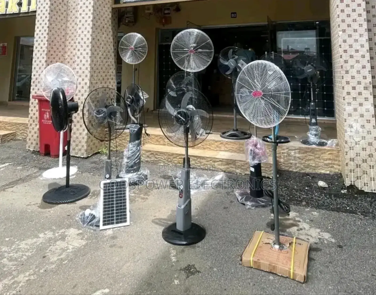 Original Ox Industrial Standing Fan 26 Inch