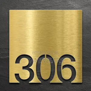 Room Number Signage