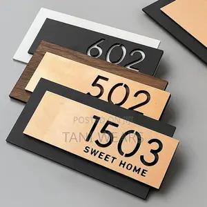 Room Number Signage