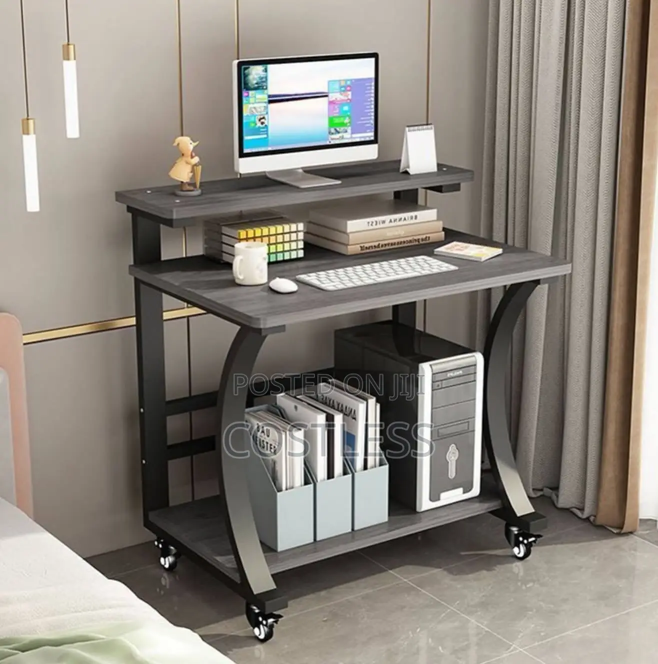 Ideal Rolling Computer Desk.