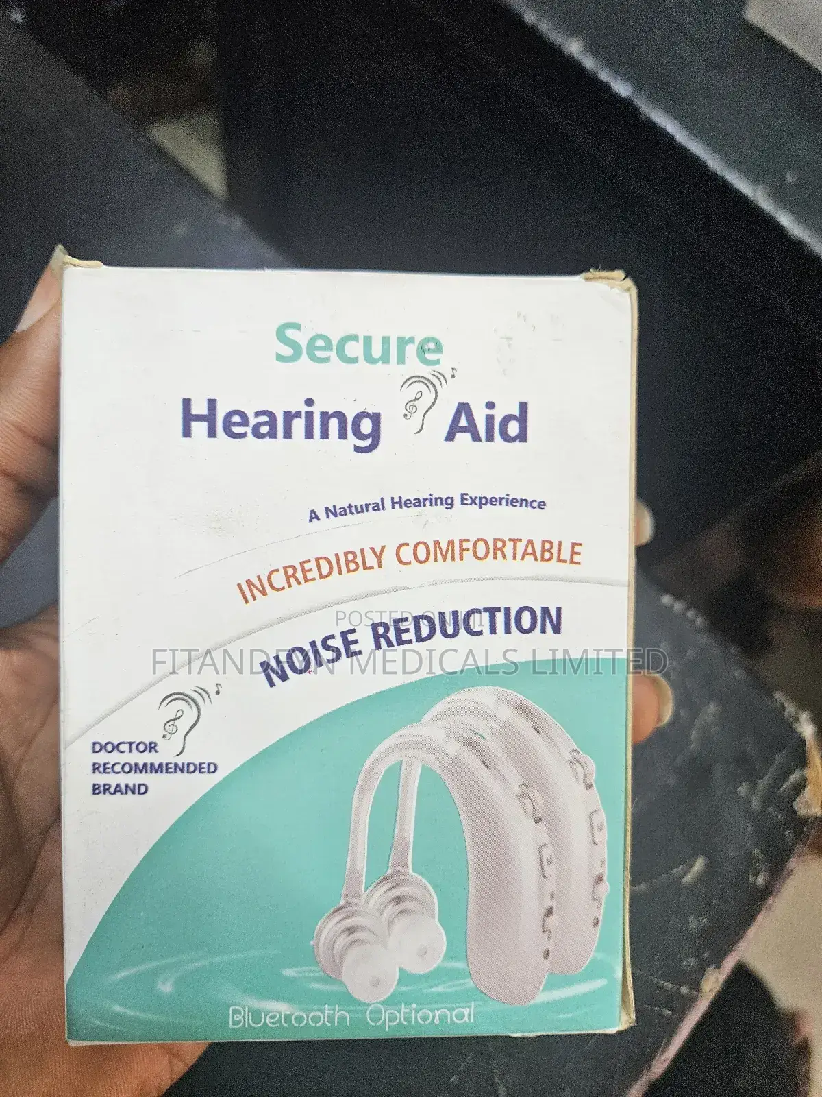 Secure Hearing Aid With Bluetooth