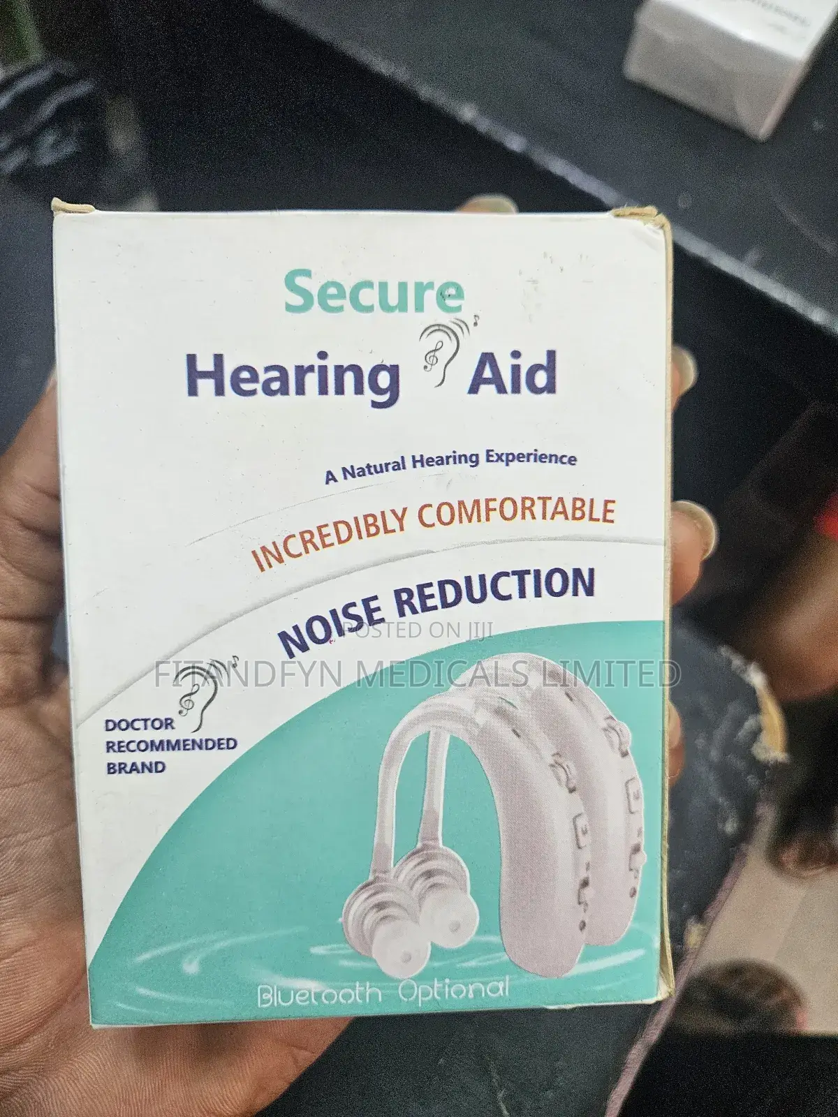 Secure Hearing Aid With Bluetooth
