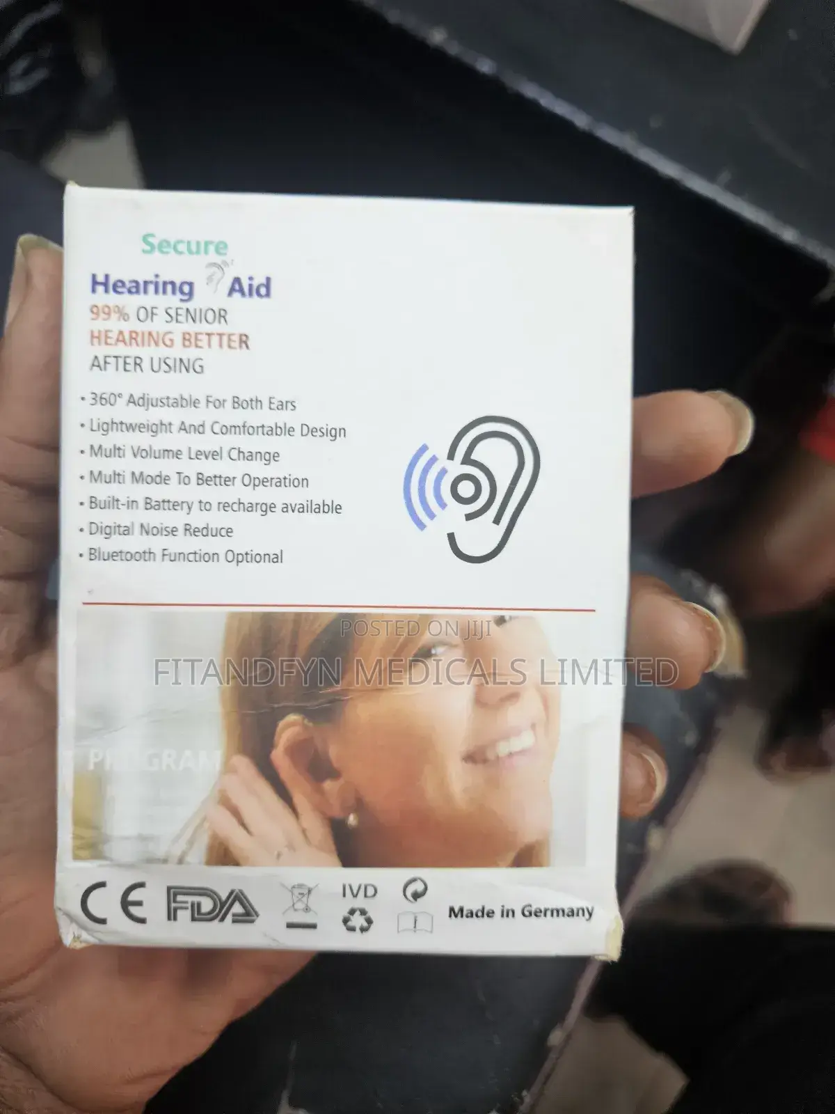 Secure Hearing Aid With Bluetooth