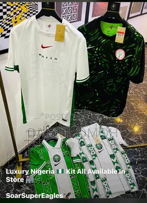 Nigeria Home and Away 2025 Afcon Jersey