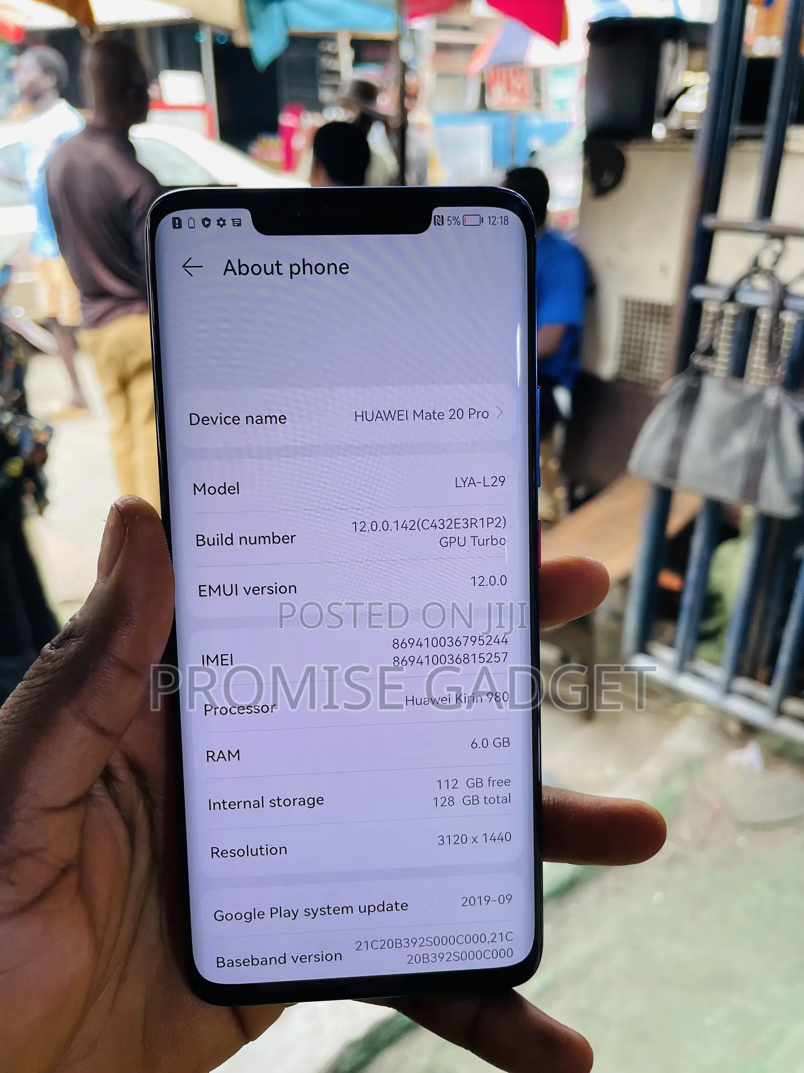 Huawei Mate 20 Pro 128 GB Blue