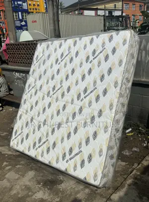 Durable 6 by 6 King Size Semi Orthopedic Mattress | Bed | Foam