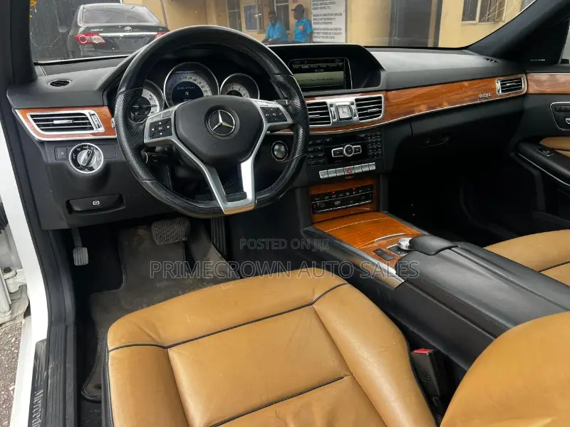 Mercedes-Benz E350 2013 White