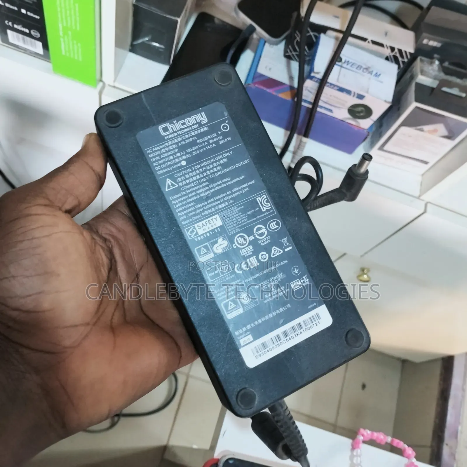Power Your Msi Laptop Fast With 280w Original Charger