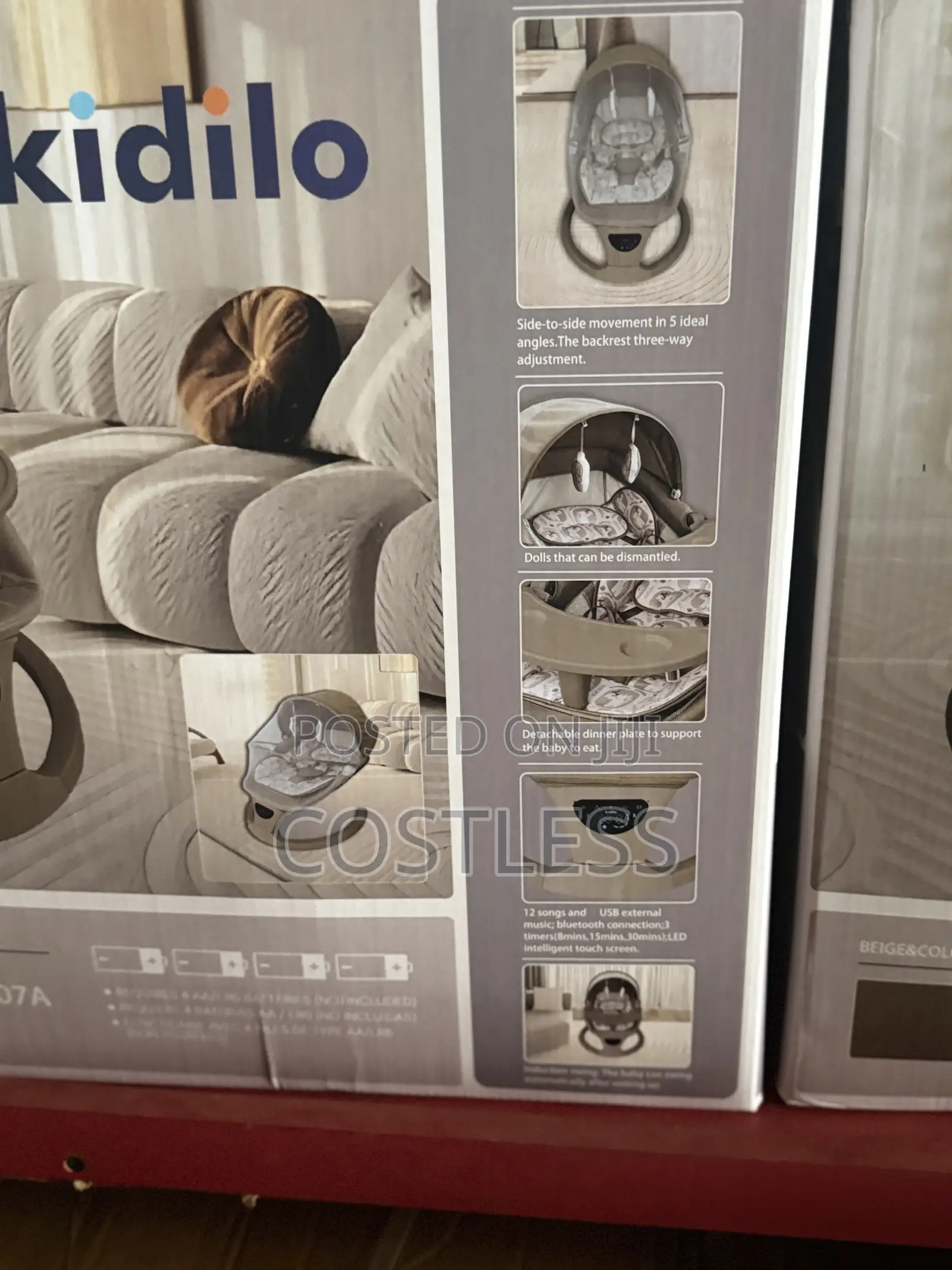 Kidilo Electric Multi Functional Bassinet