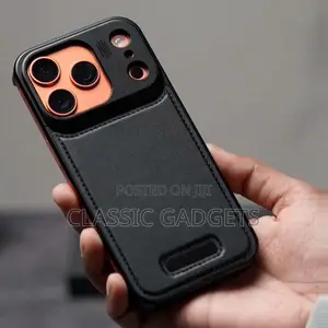 Aromatherapy Pu Leather Magsafe Frameless Case for iPhone 17 Pro Max