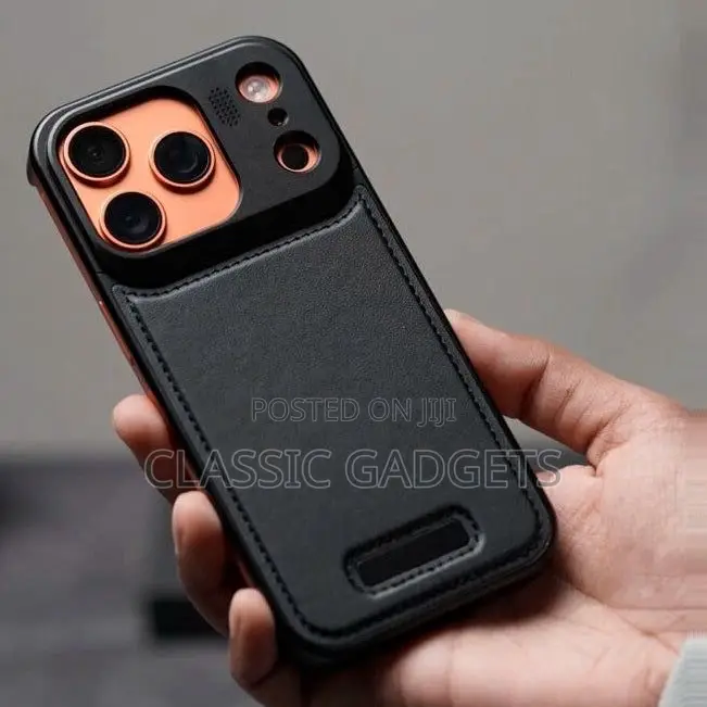 Aromatherapy Pu Leather Magsafe Frameless Case for iPhone 17 Pro Max
