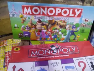 Super Mario Monopoly. "Estate Exchange and Adventure"