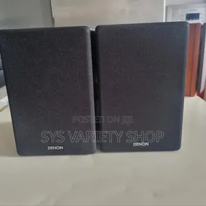Denon Black Speaker