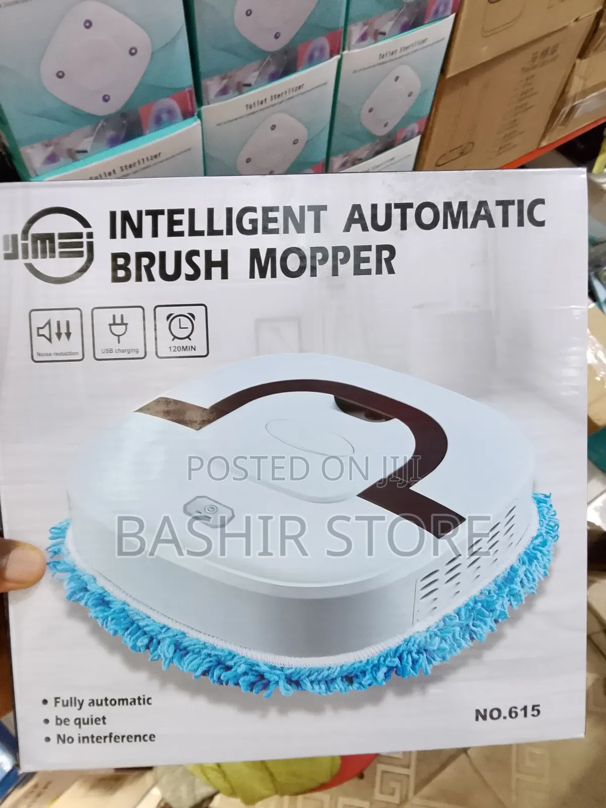 Intelligent Automatic Brush Mopper