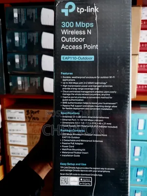 Tp-Link/ Omada/ 300mbps/ Wireless N Outdoor Access Point