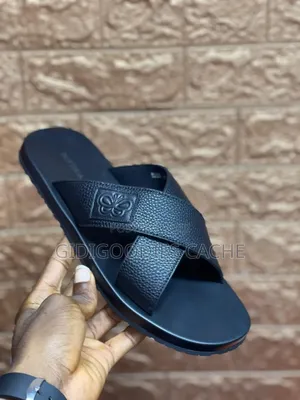 Bottega Casual Leather Slippers