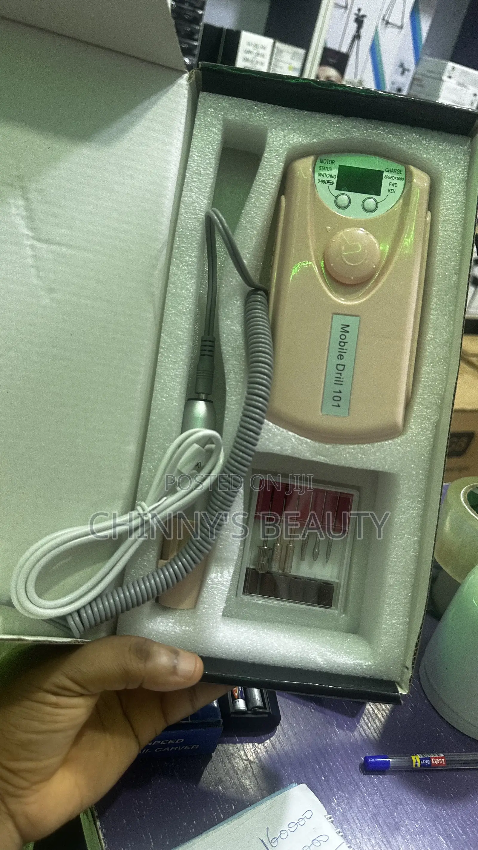 Rechargeable Nail Drill