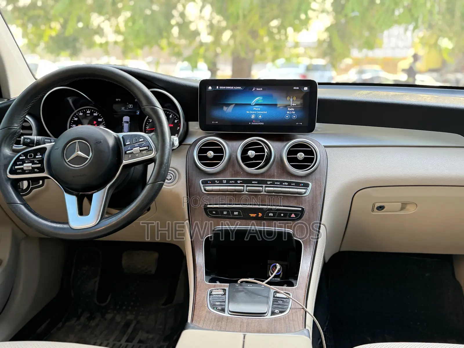 Mercedes-Benz GLC-Class 2021 White