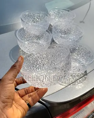 6 Pieces Unique Unbreakable Mid Pepper Soup Bowl Plate