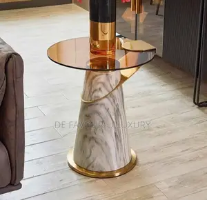 Side Stool Glass Top