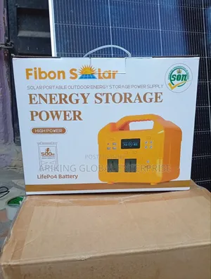 Solar Portable Outdoor Energy Storage System