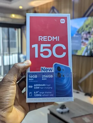 New Xiaomi Redmi 15C 4G 256 GB Black