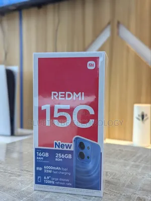 New Xiaomi Redmi 15C 4G 256 GB Black