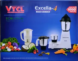 VTCL Excella-4, Mixer Grinder-4 Cups-1000w