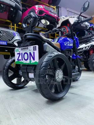 Blue Kids Tricycle With Bluetooth Speaker Age 1-5