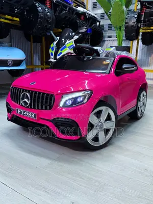 Pink Mercedes Benz Gle for Kids With Remote Control and Charger
