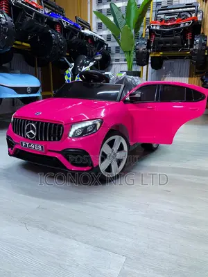 Pink Mercedes Benz Gle for Kids With Remote Control and Charger
