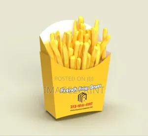 French Fries Box Printing