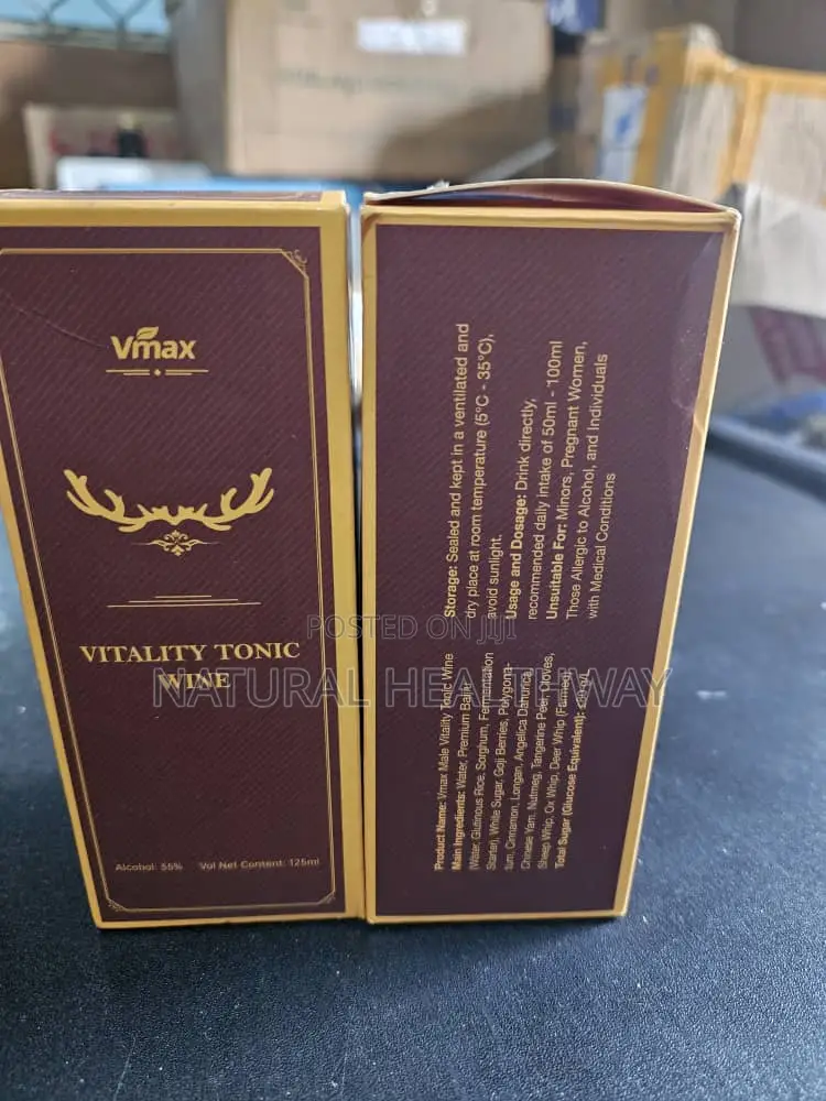Vmax Vitality Tonic Wine