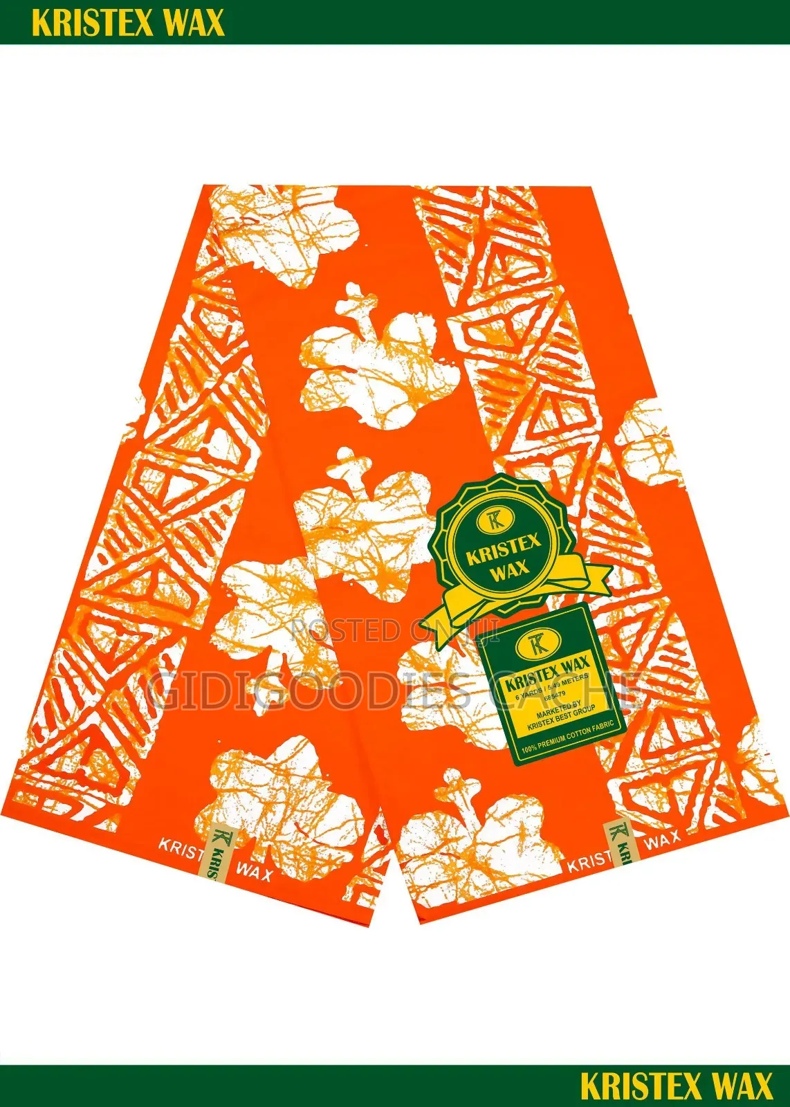Colorful Patterned Big Grade Ankara Fabrics