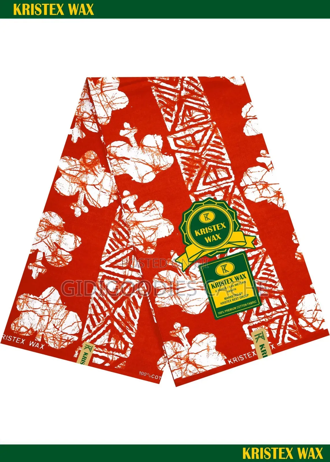 Colorful Patterned Big Grade Ankara Fabrics