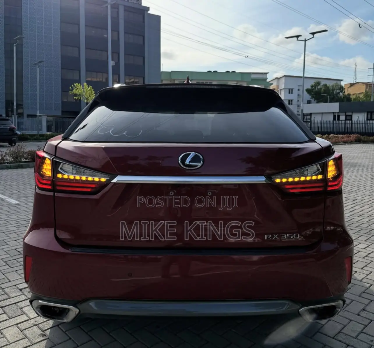 Lexus RX 350 FWD 2016 Red