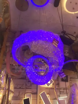 Double Circle Simple Chandelier