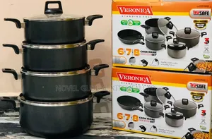 Veronica 8pcs Non-Stick Cookware Set