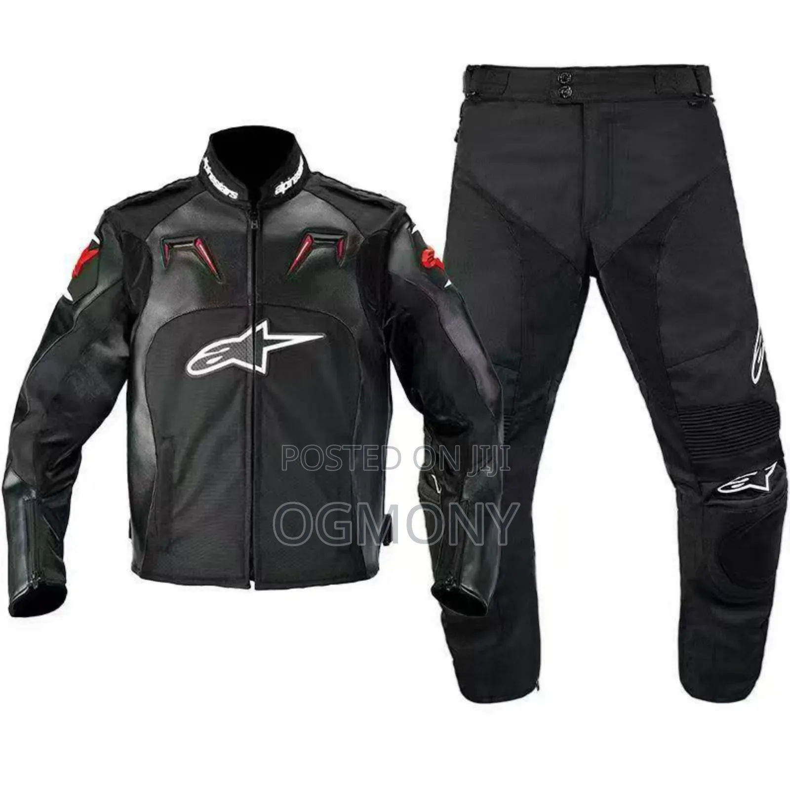 Fully Padded Bikers Wear Up and Down