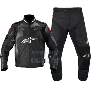 Fully Padded Bikers Wear Up and Down