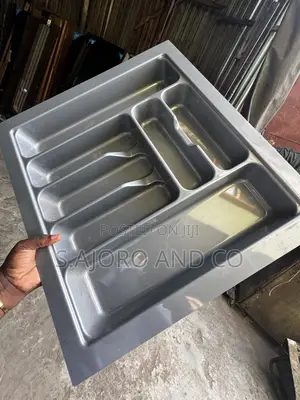 Built-in Cabinet Cutlery Tray, Pull-Out Kitchen Cutlery Rack 60cm,80cm