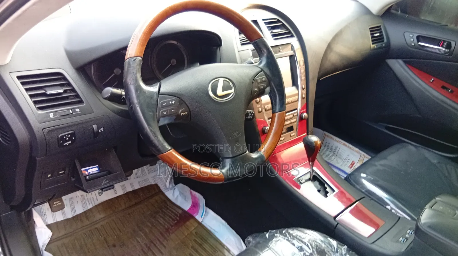 Lexus ES 350 2008 Black