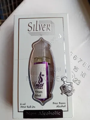 Silver 6ml Luxury Perfume Oil