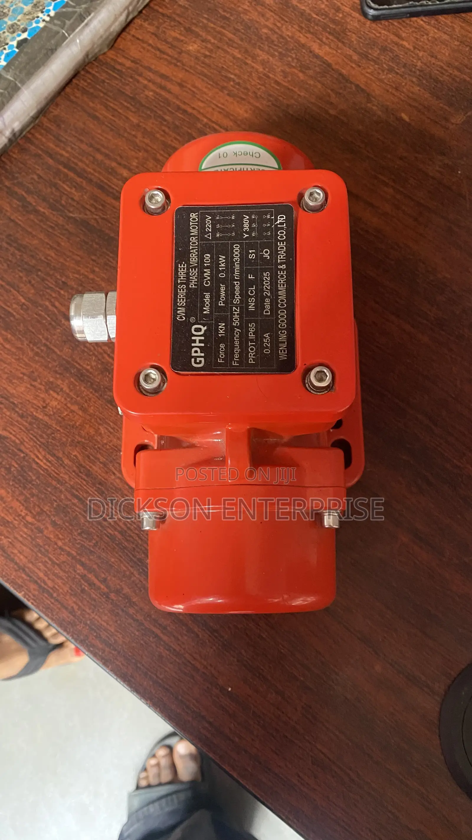 GPHQ Vibrator Motor 0.1kw