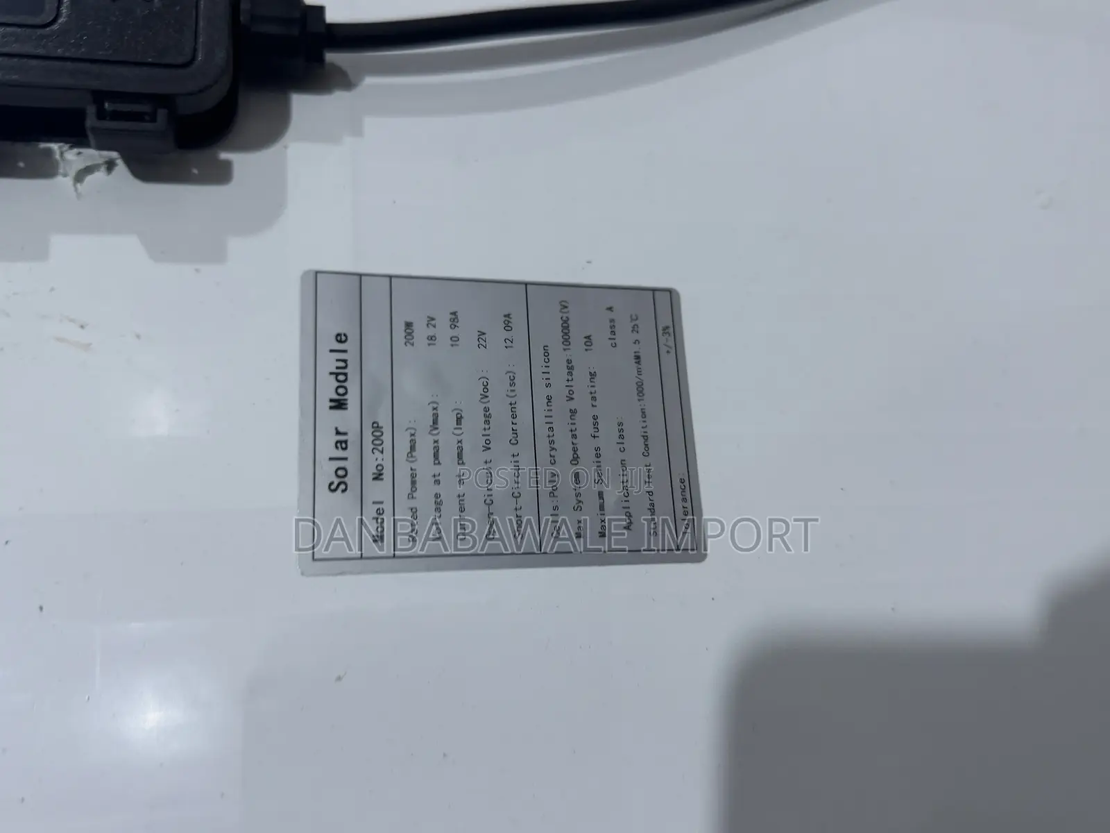 200 Watt Monocrystalline Solar Panels