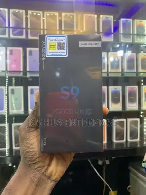 New Samsung Galaxy S9 64 GB Black