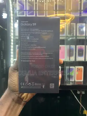 New Samsung Galaxy S9 64 GB Black