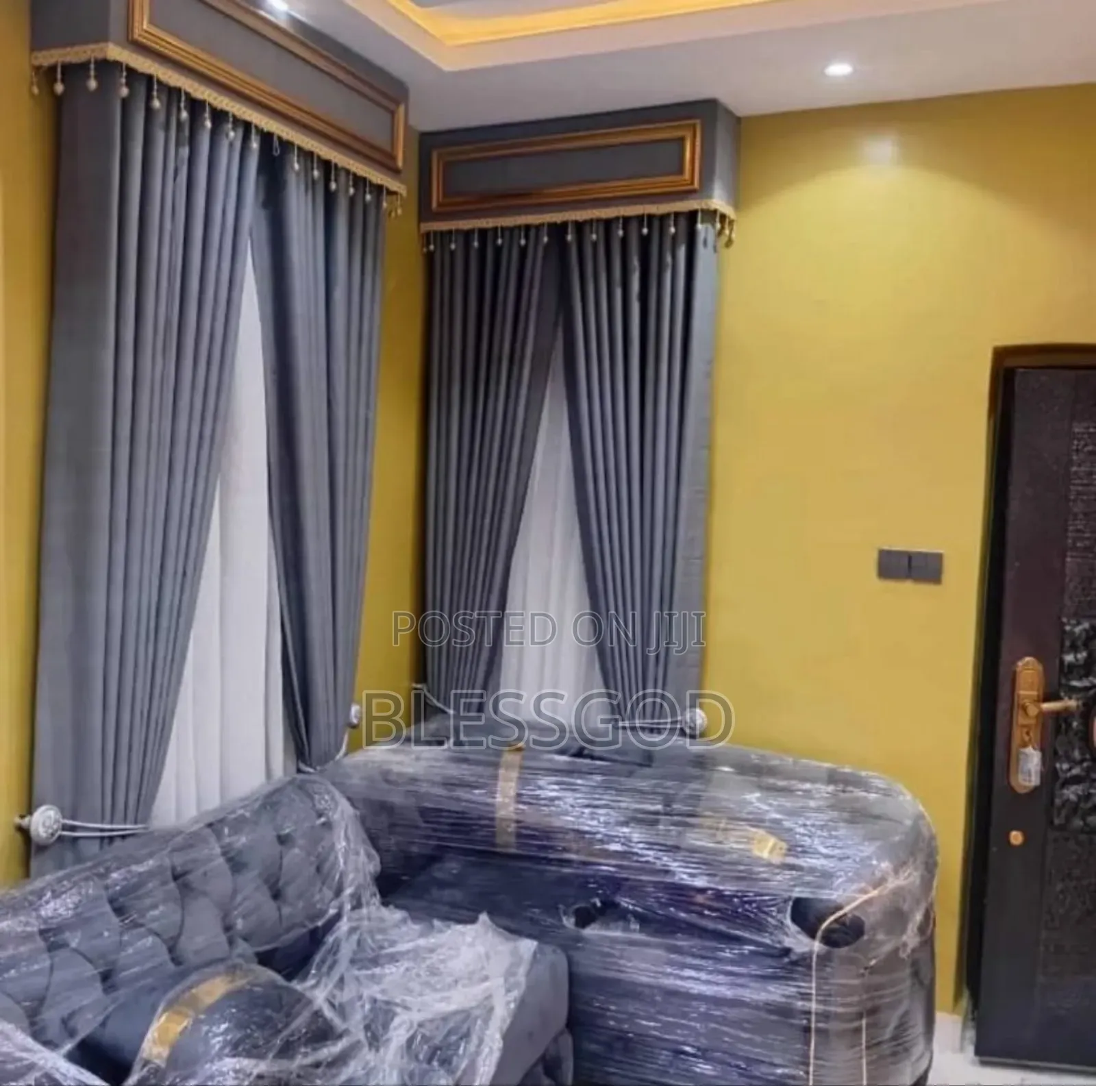Italian Curtains With Headboard